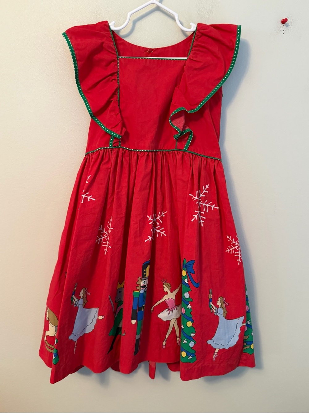 Eleanor Rose Red Nutcracker Holiday Dress